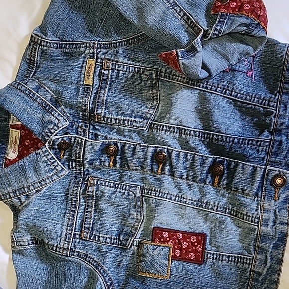 little girls denim jacket - Picture 2 of 8